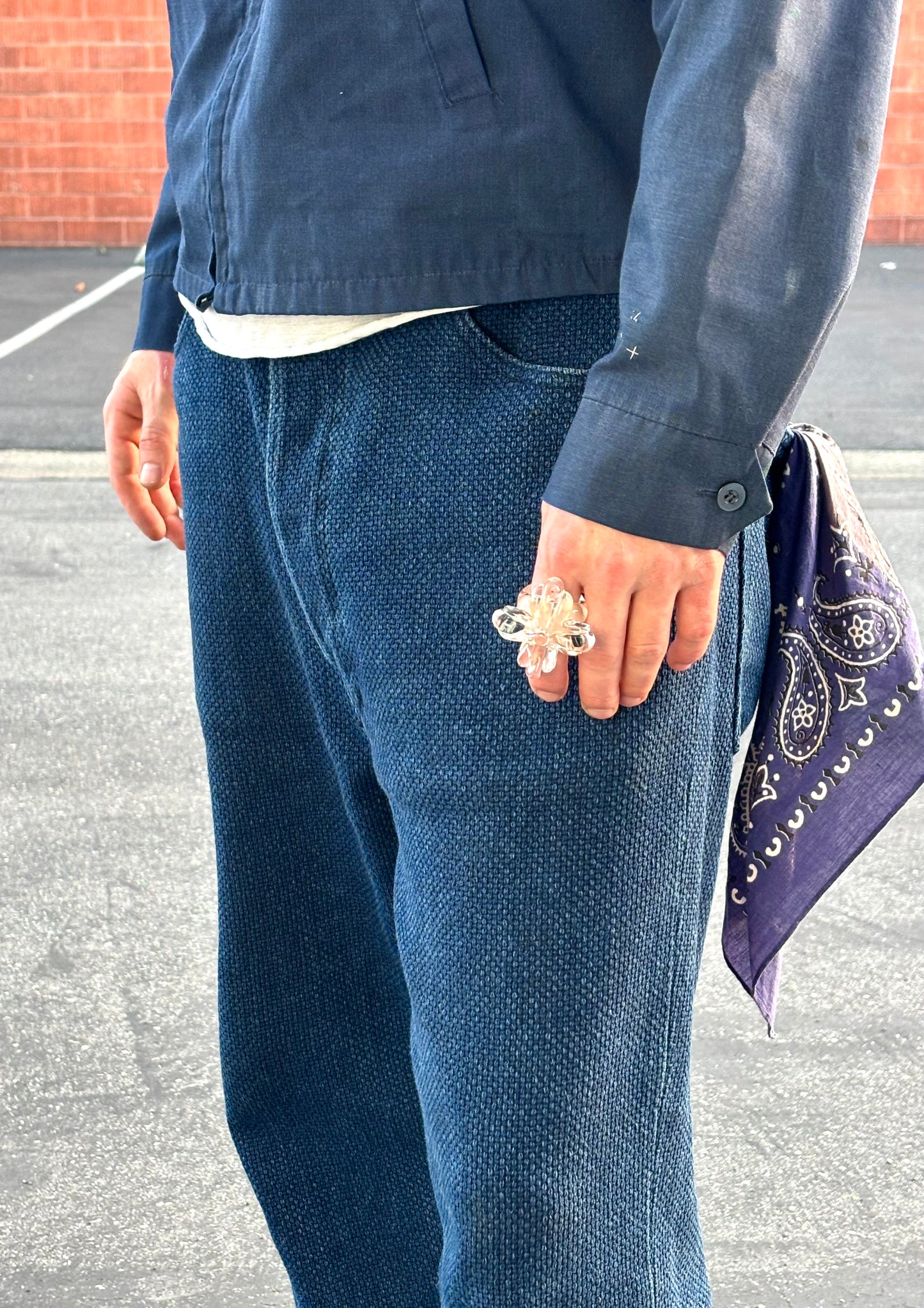 Crystal Doom cross ring