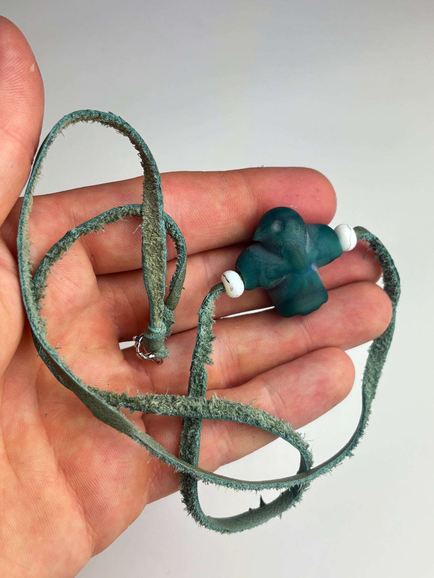 Turquoise glass Thunderbird