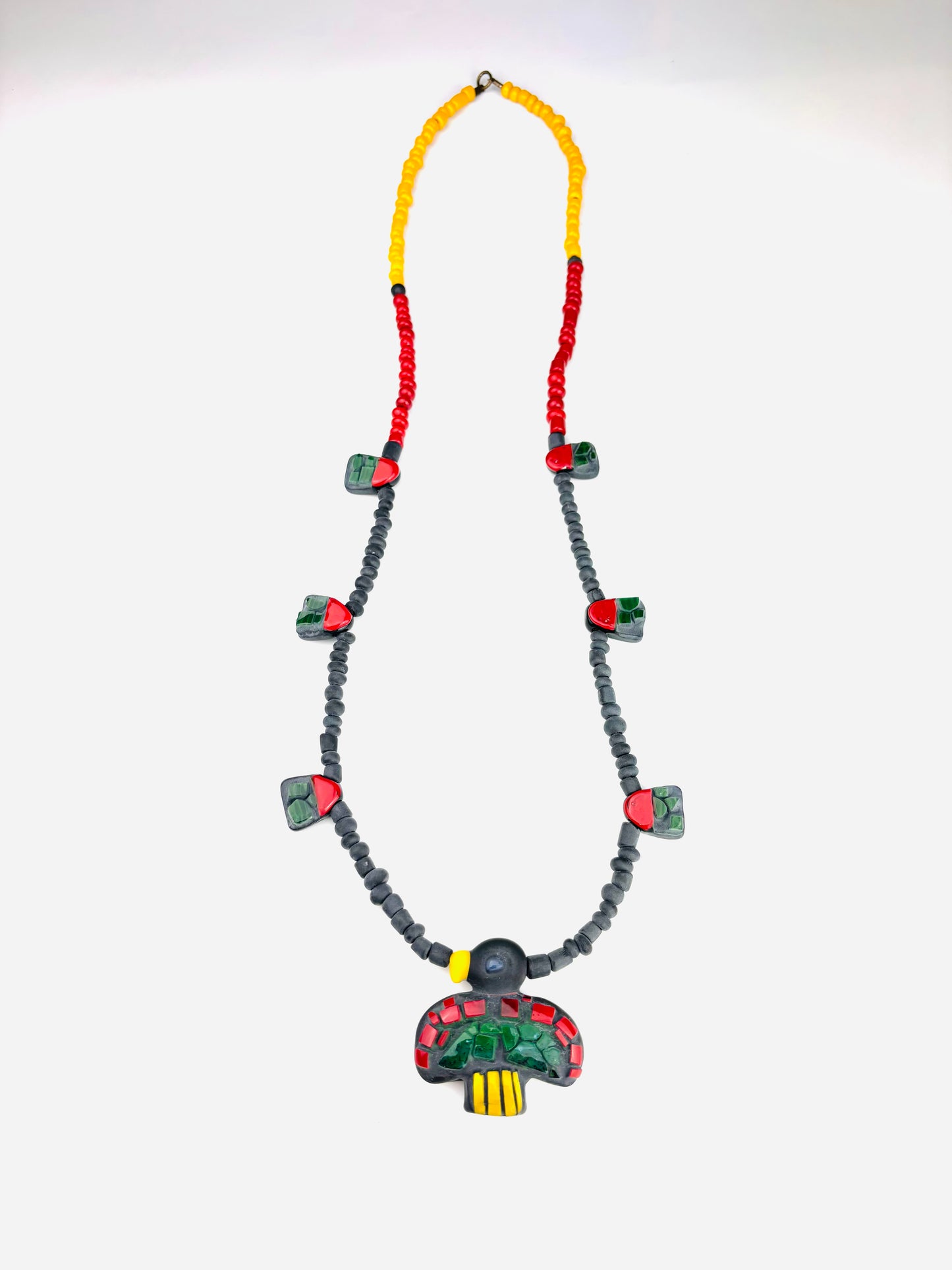 Pan African Mosaic Battery bird