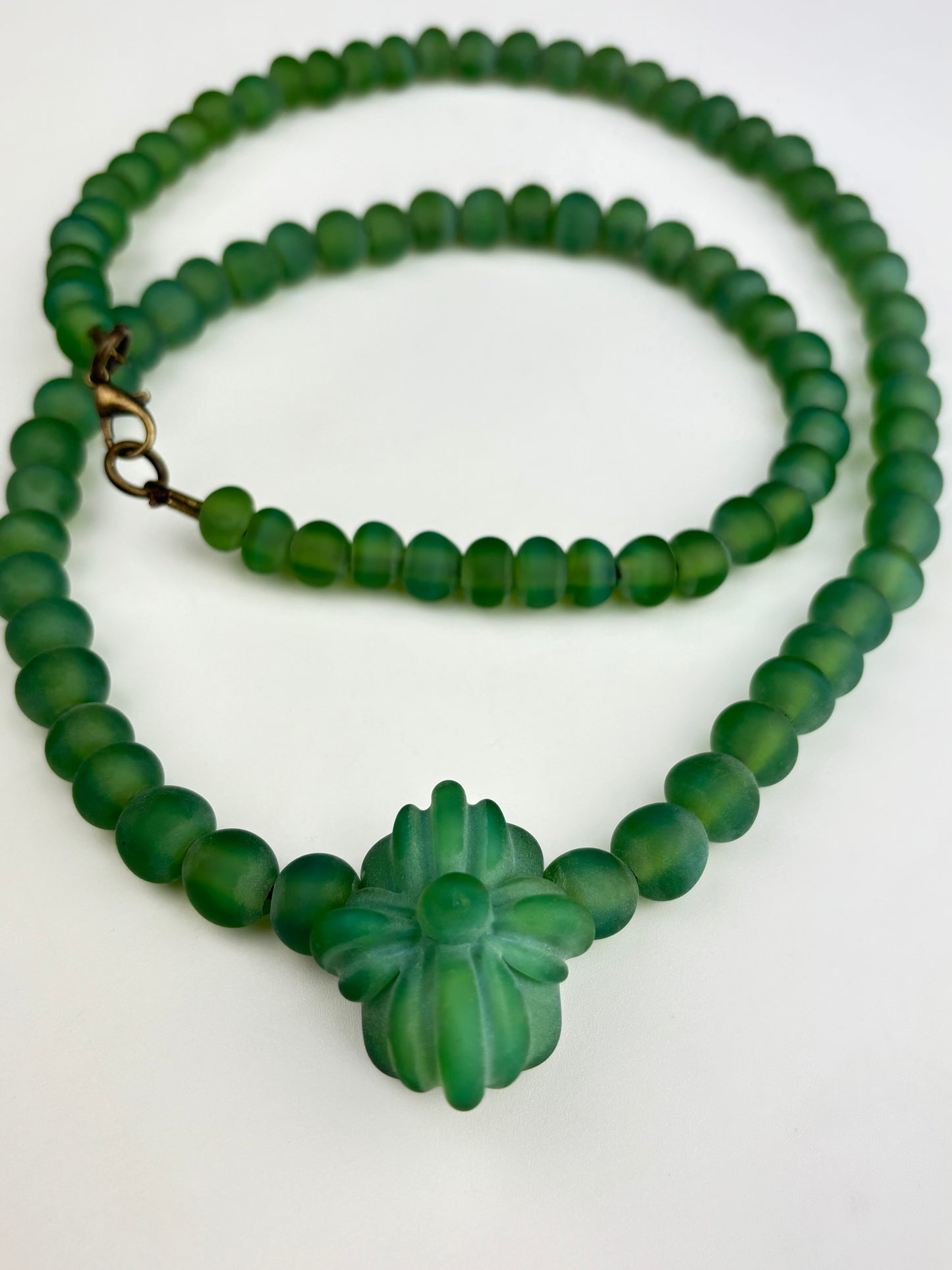 Sandblasted Sea slime Doom Necklace