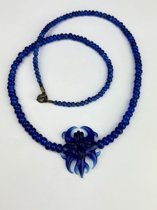 Revived Saratoga Spikey doom cross necklace