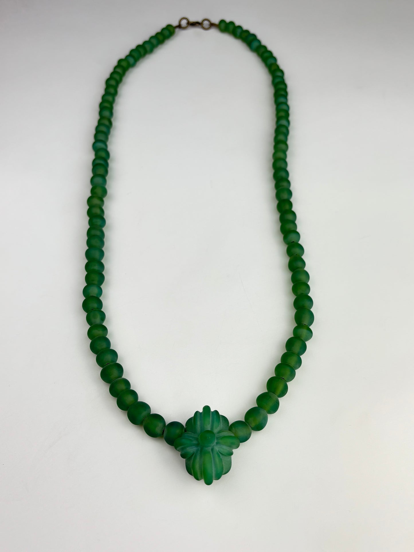 Sandblasted Sea slime Doom Necklace