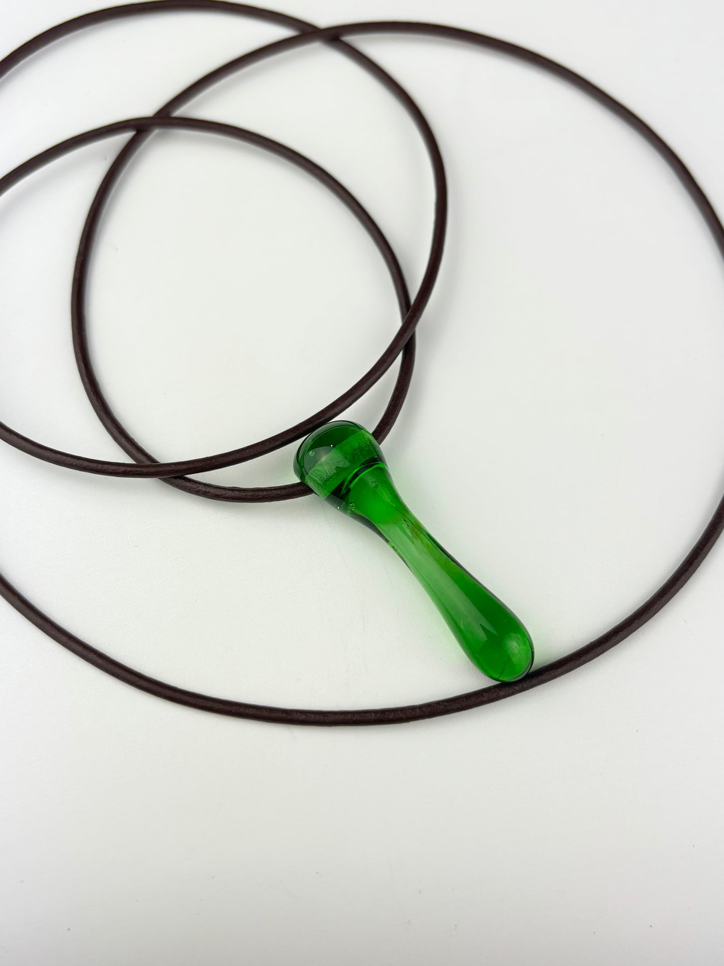 Revived Glass Droplet necklace