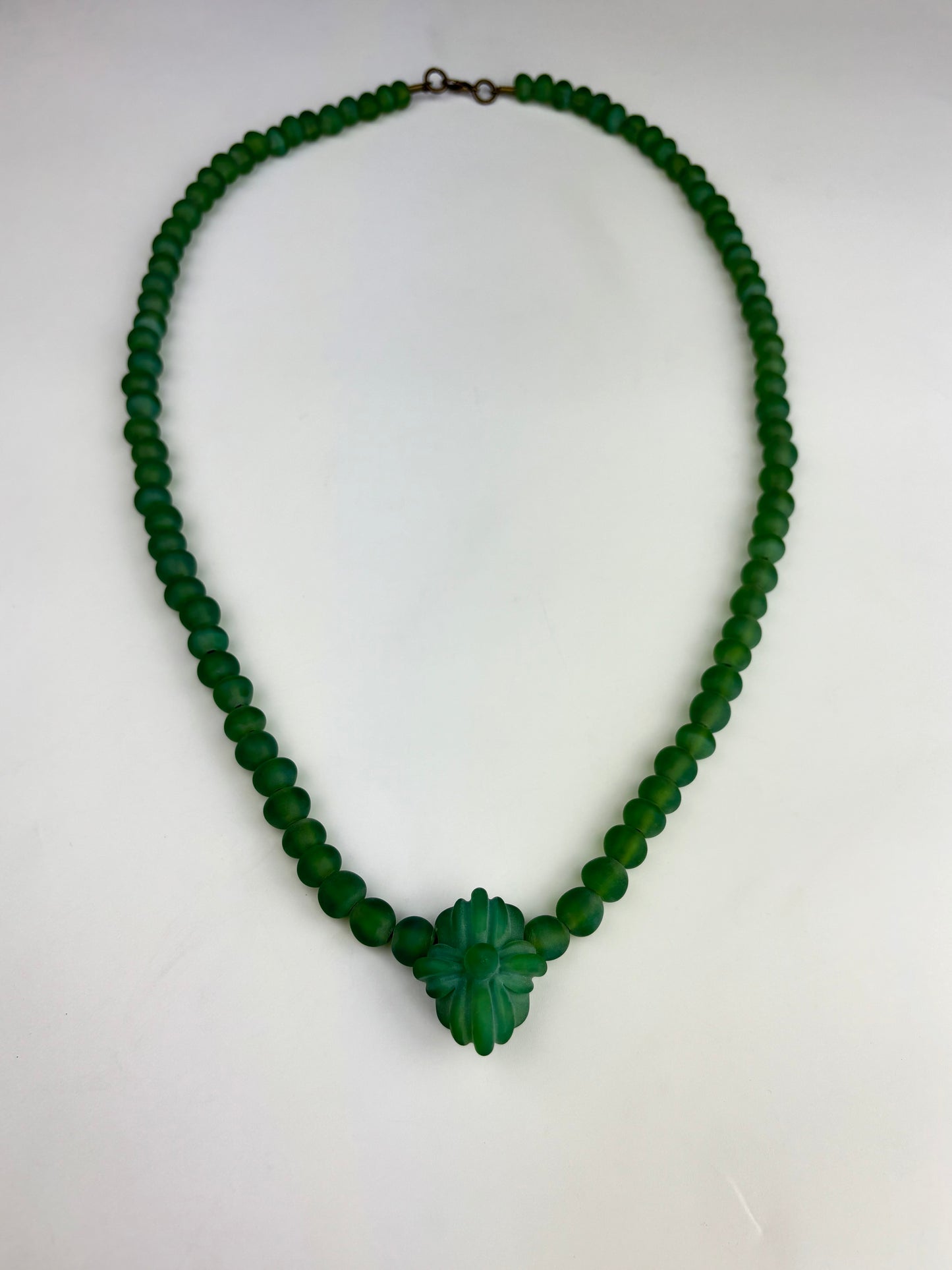 Sandblasted Sea slime Doom Necklace