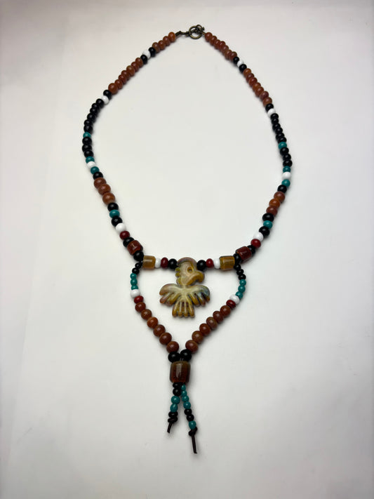 GRAND piece fully beaded Thunderbird