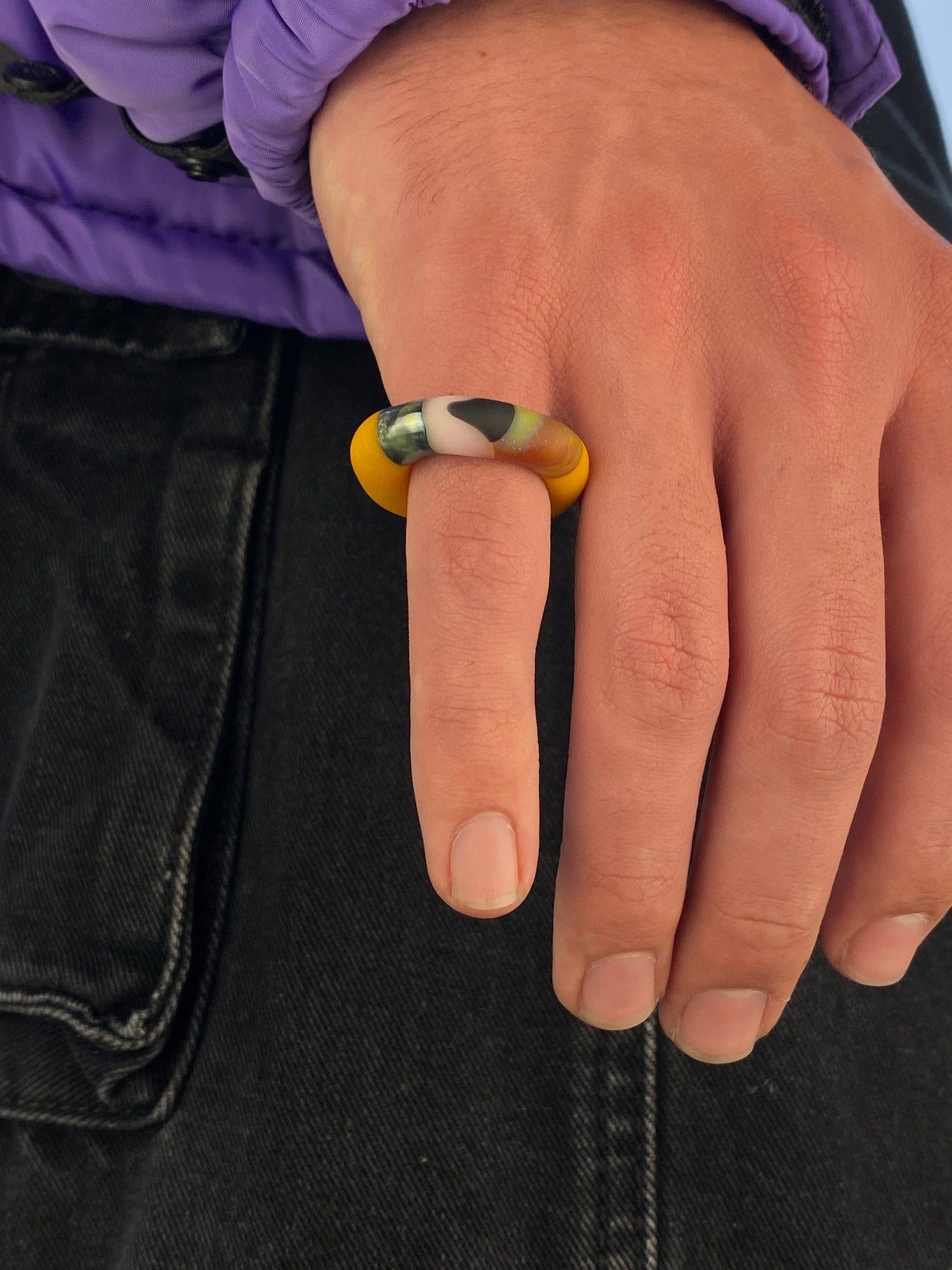 ILLUSION PENCIL RING