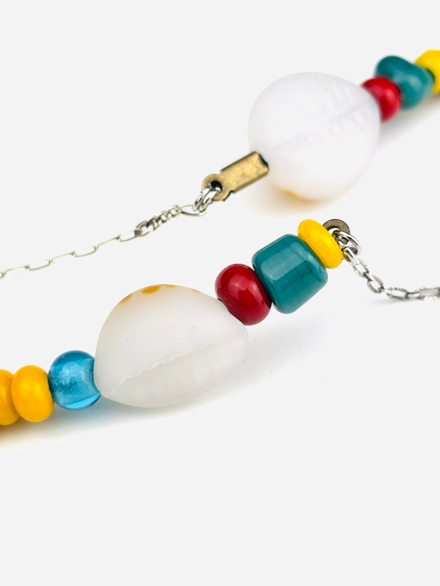Patchwork trade necklace