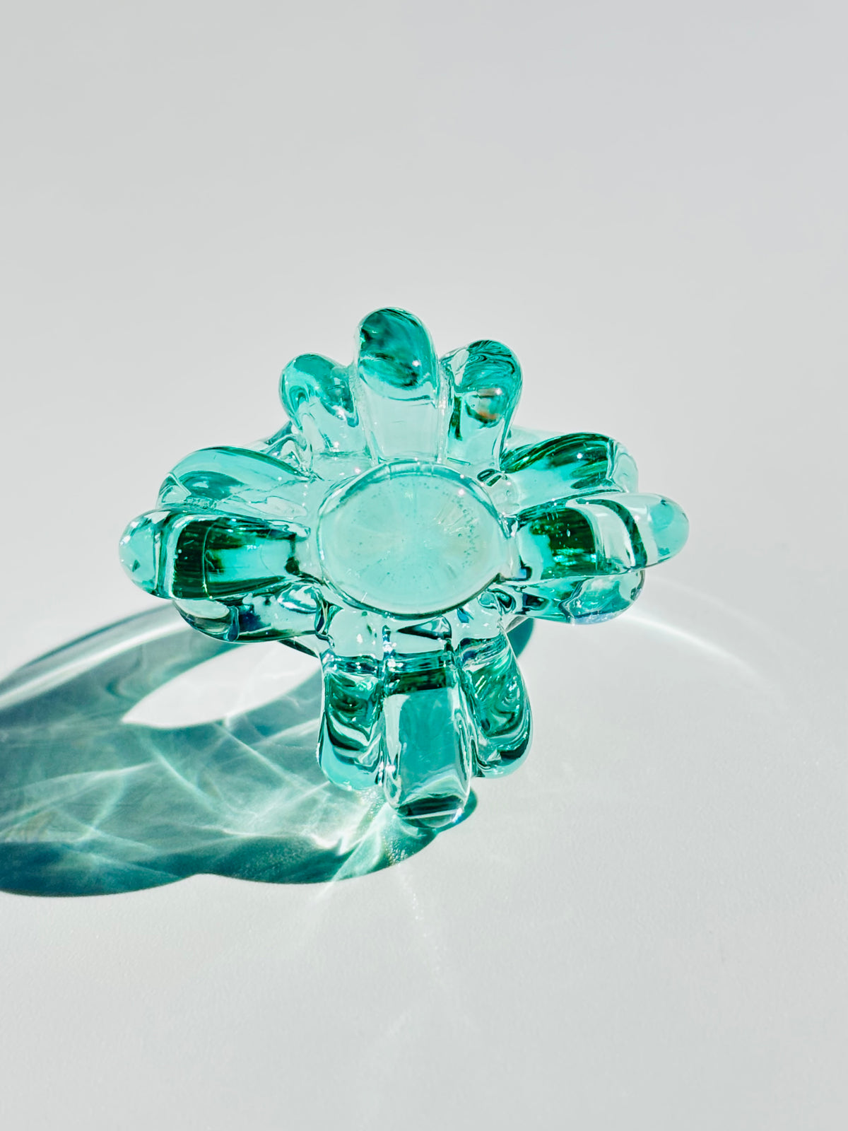 Crystal Blue Doom Ring