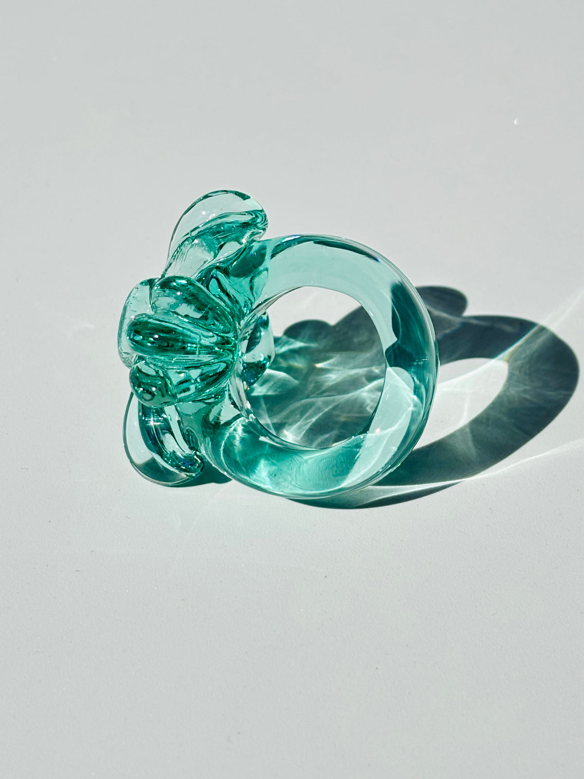 Crystal Blue Doom Ring