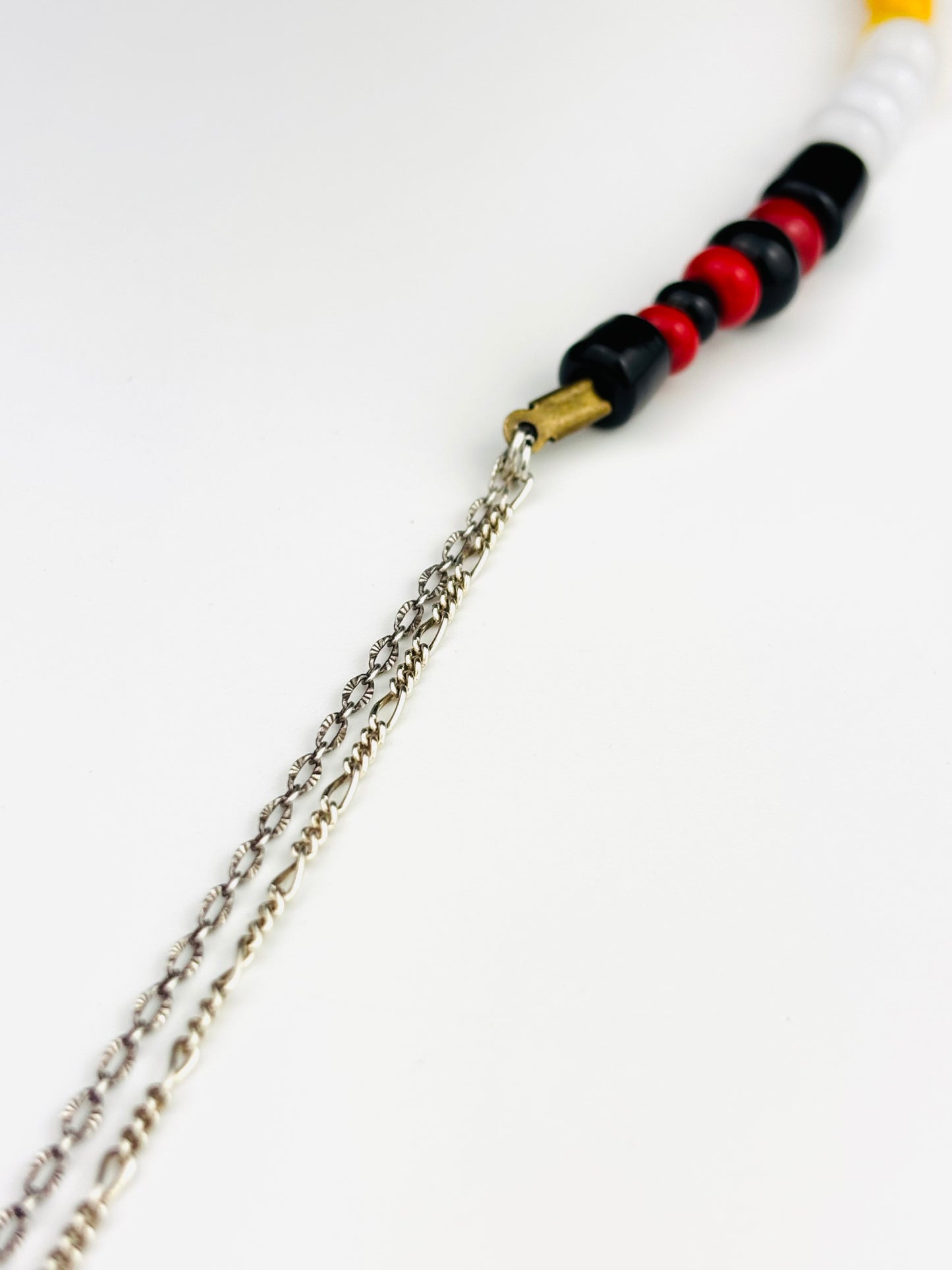 Patchwork trade necklace