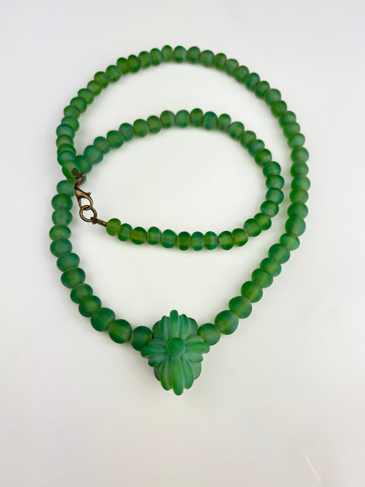 Sandblasted Sea slime Doom Necklace