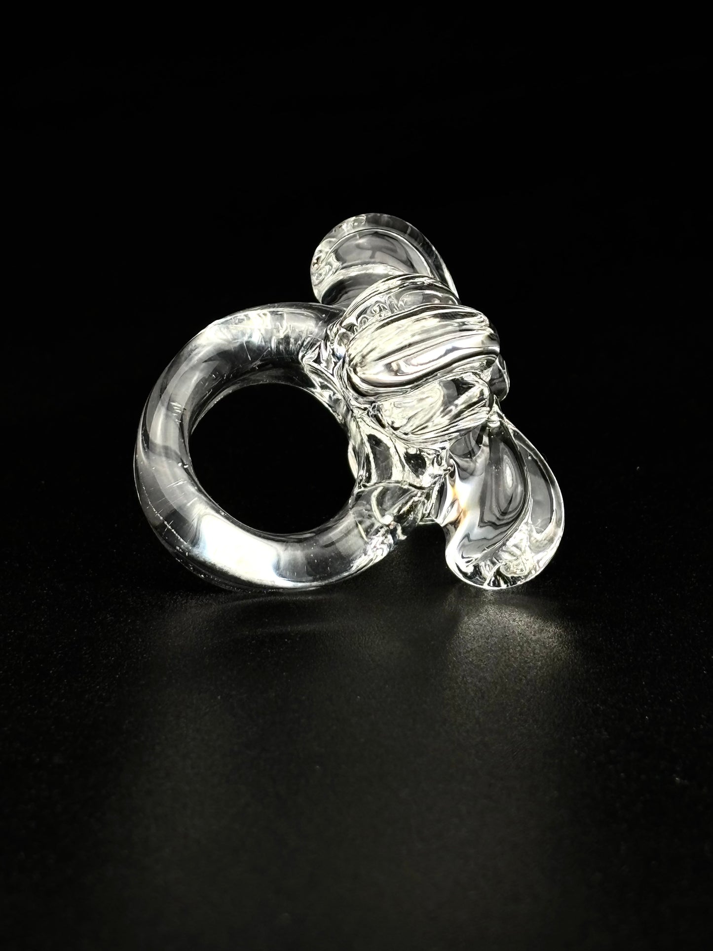 Crystal Doom cross ring