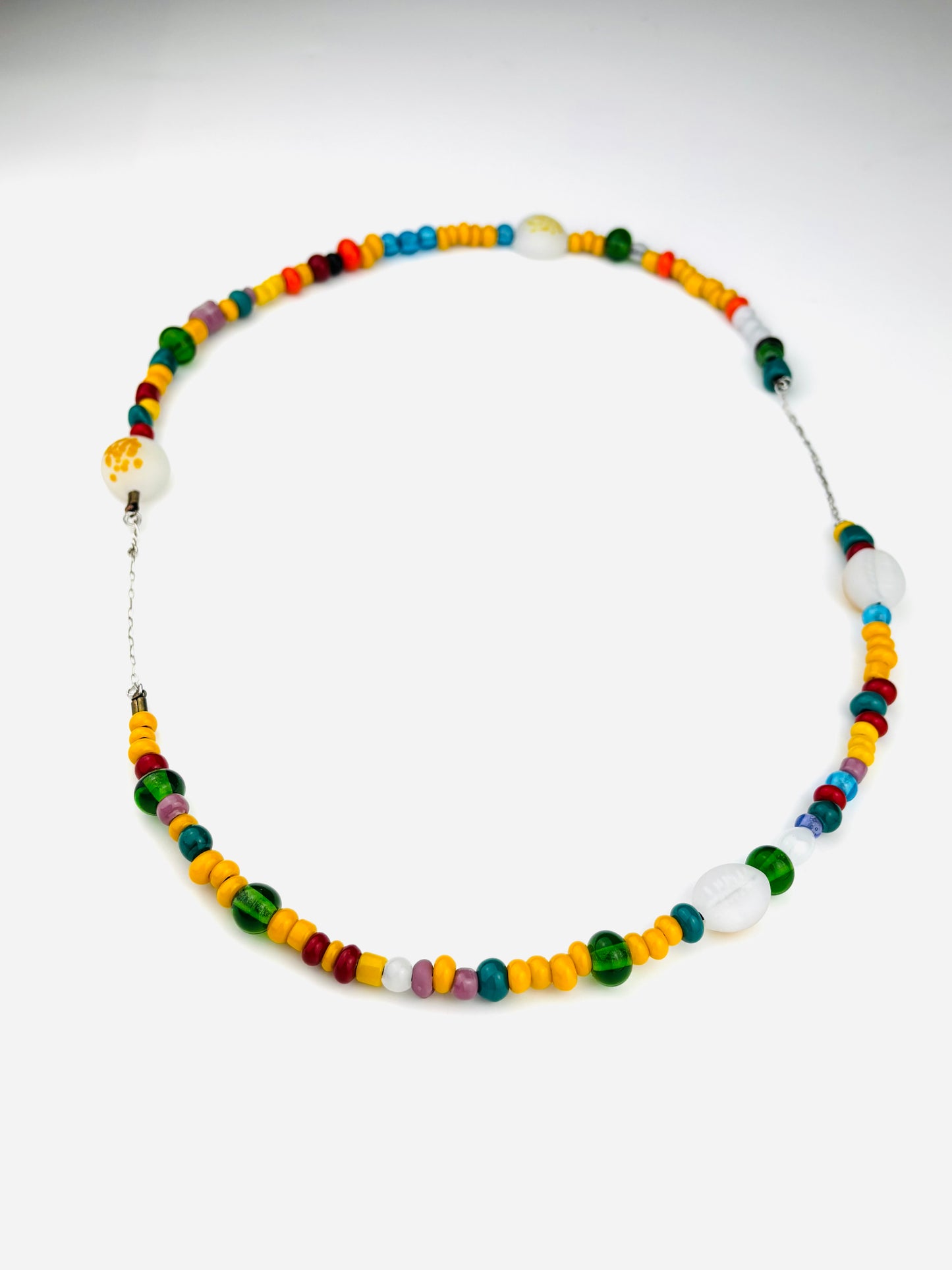 Patchwork trade necklace