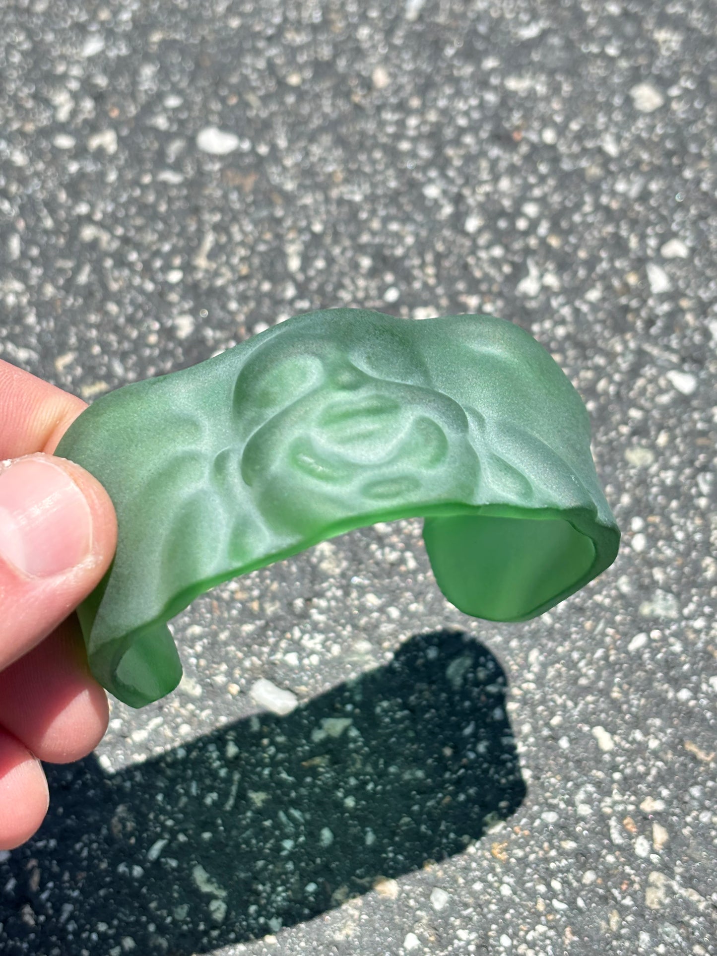 Revived Lucky Buddha cuff bracelet
