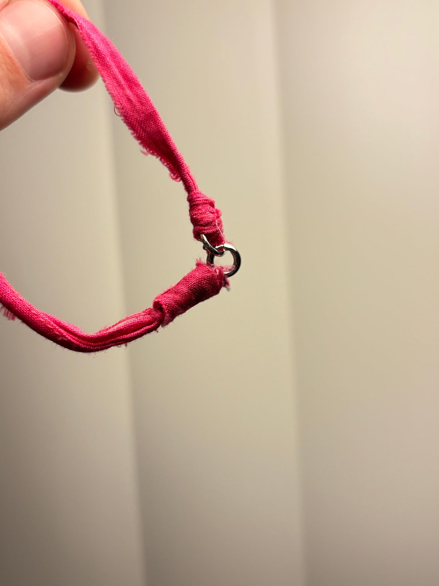 Thunder bird bandana fringe necklace