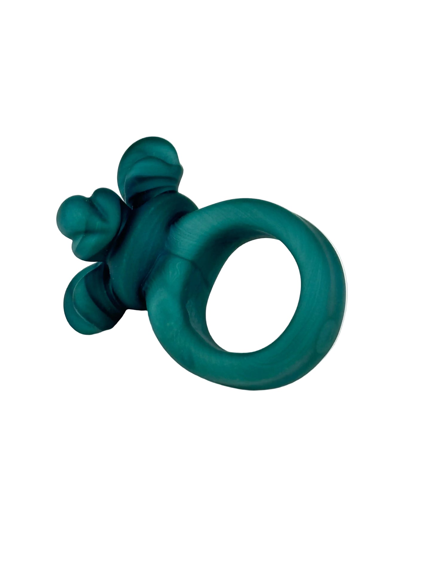 Turquoise borosilicate Doom Ring