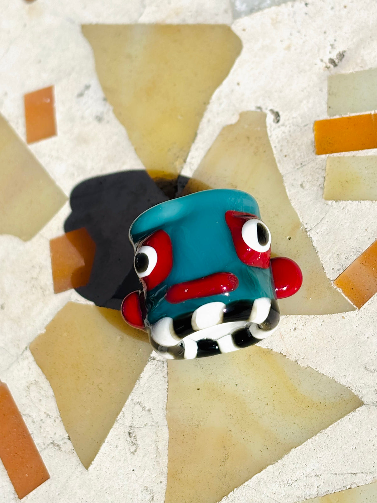 Hopi mask bandana slide