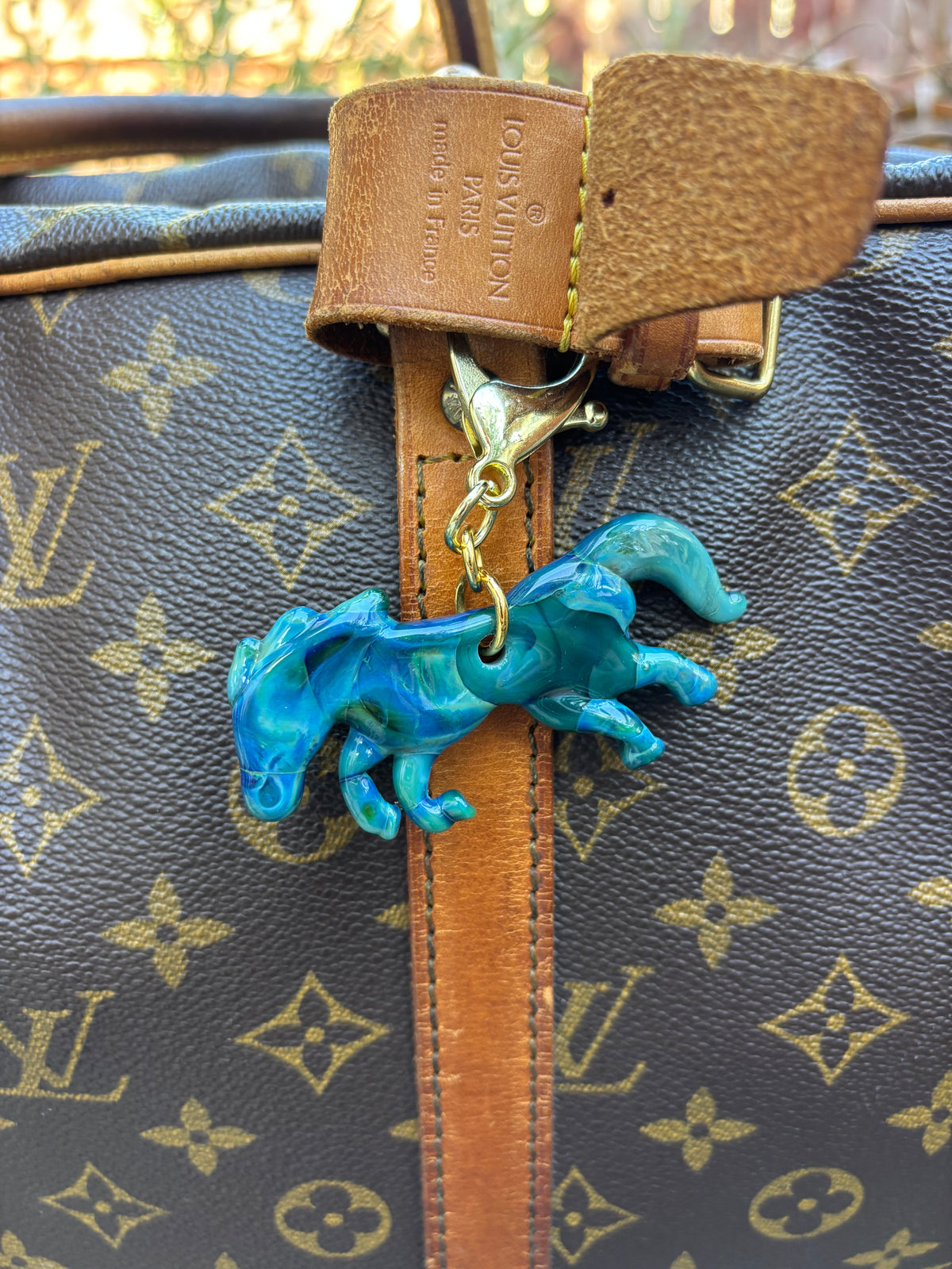 Horse bag charm