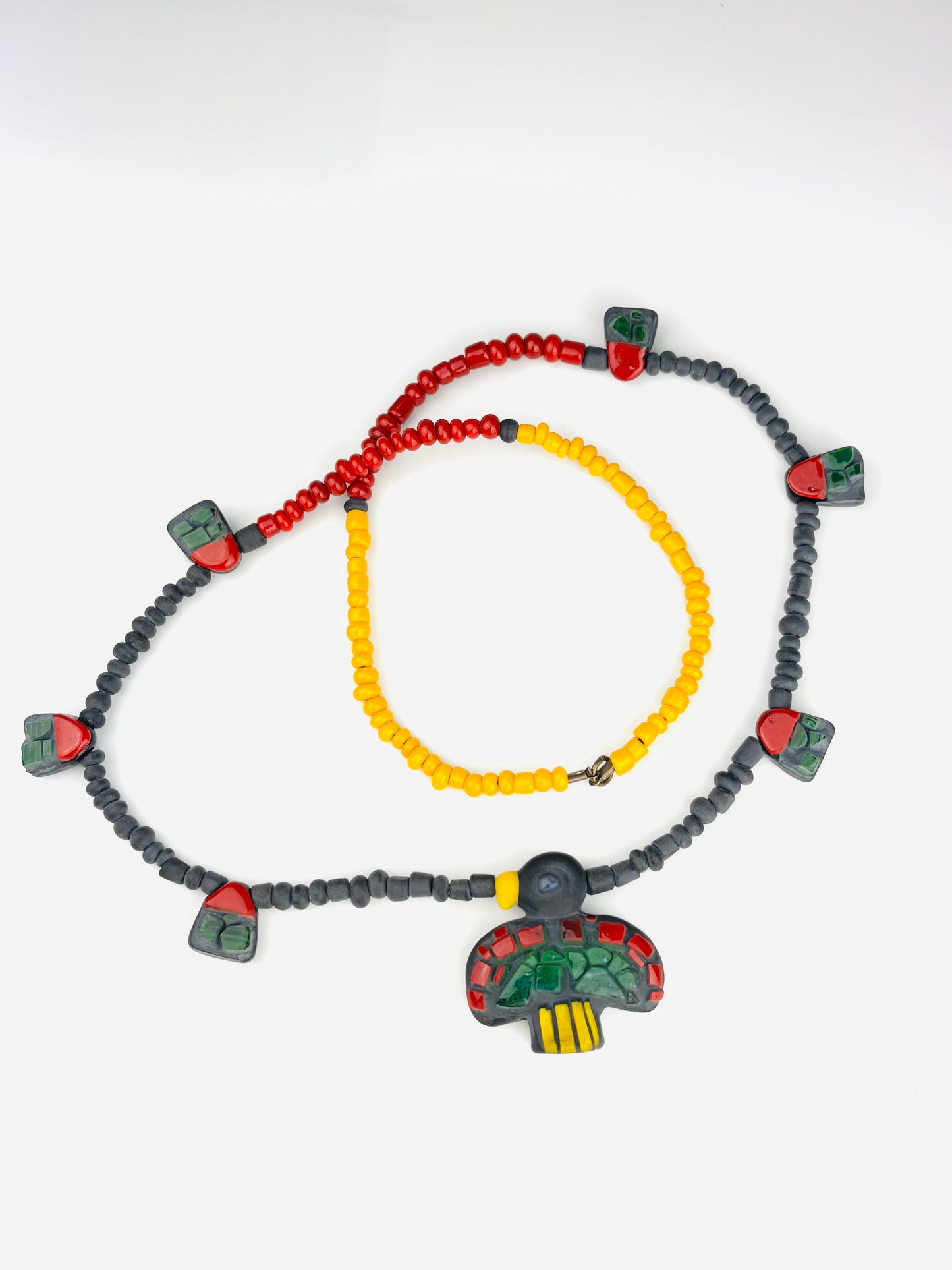 Pan African Mosaic Battery bird
