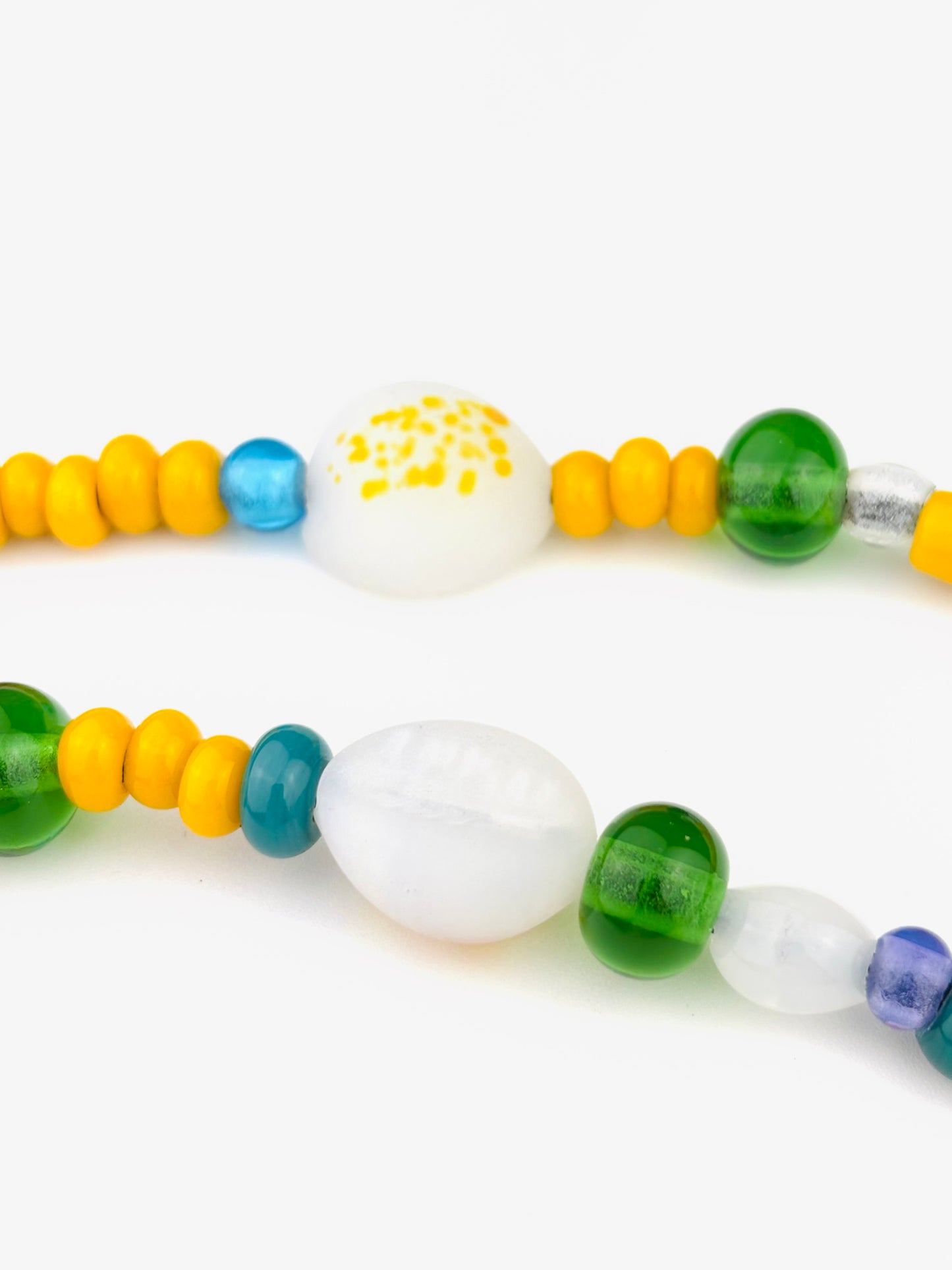 Patchwork trade necklace