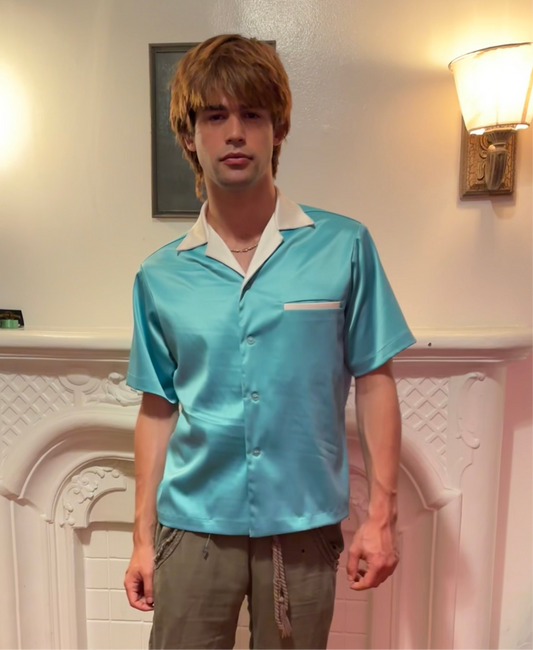 French Satin Shirt