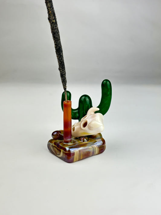 California desert incense holder
