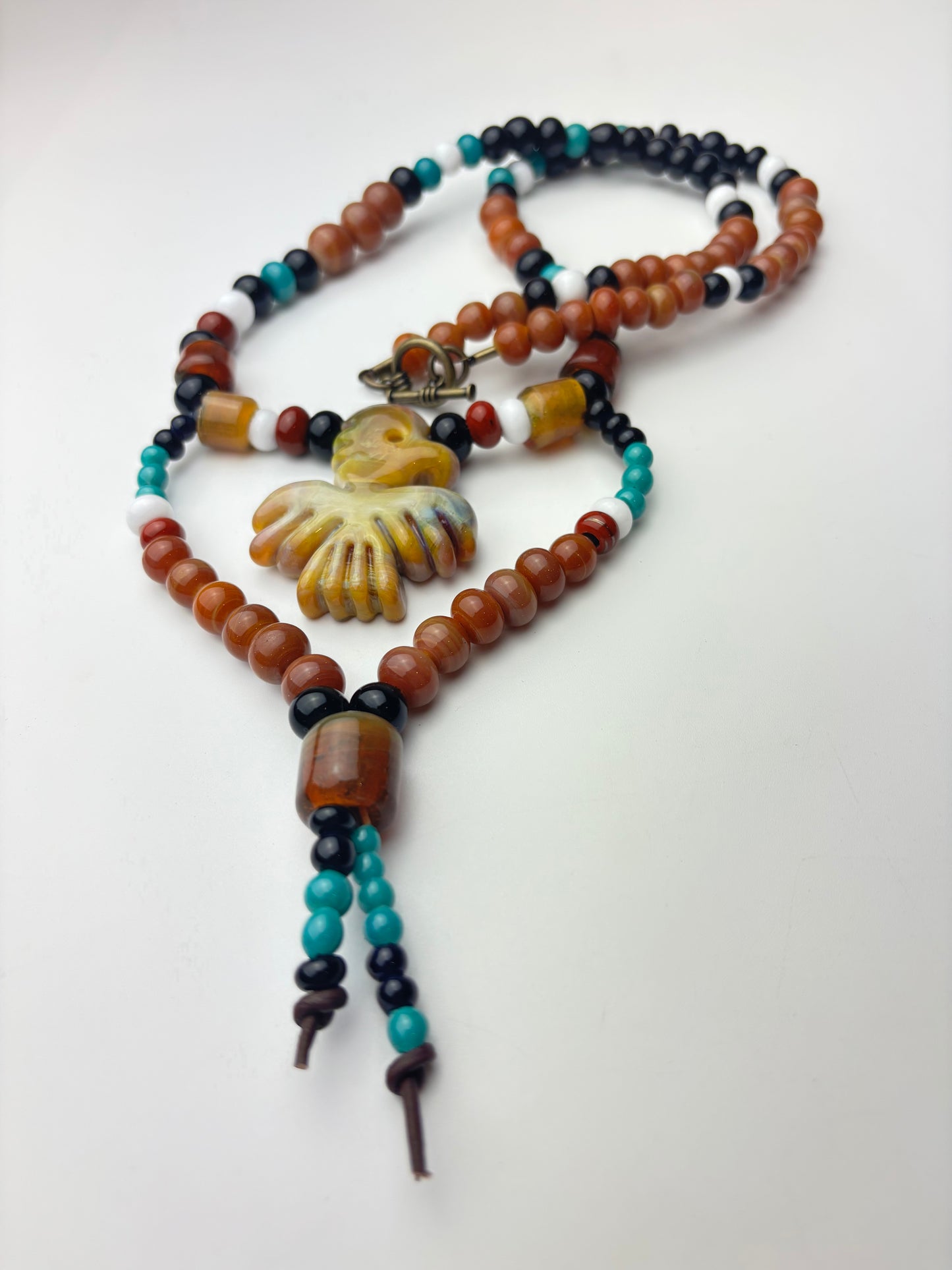 GRAND piece fully beaded Thunderbird