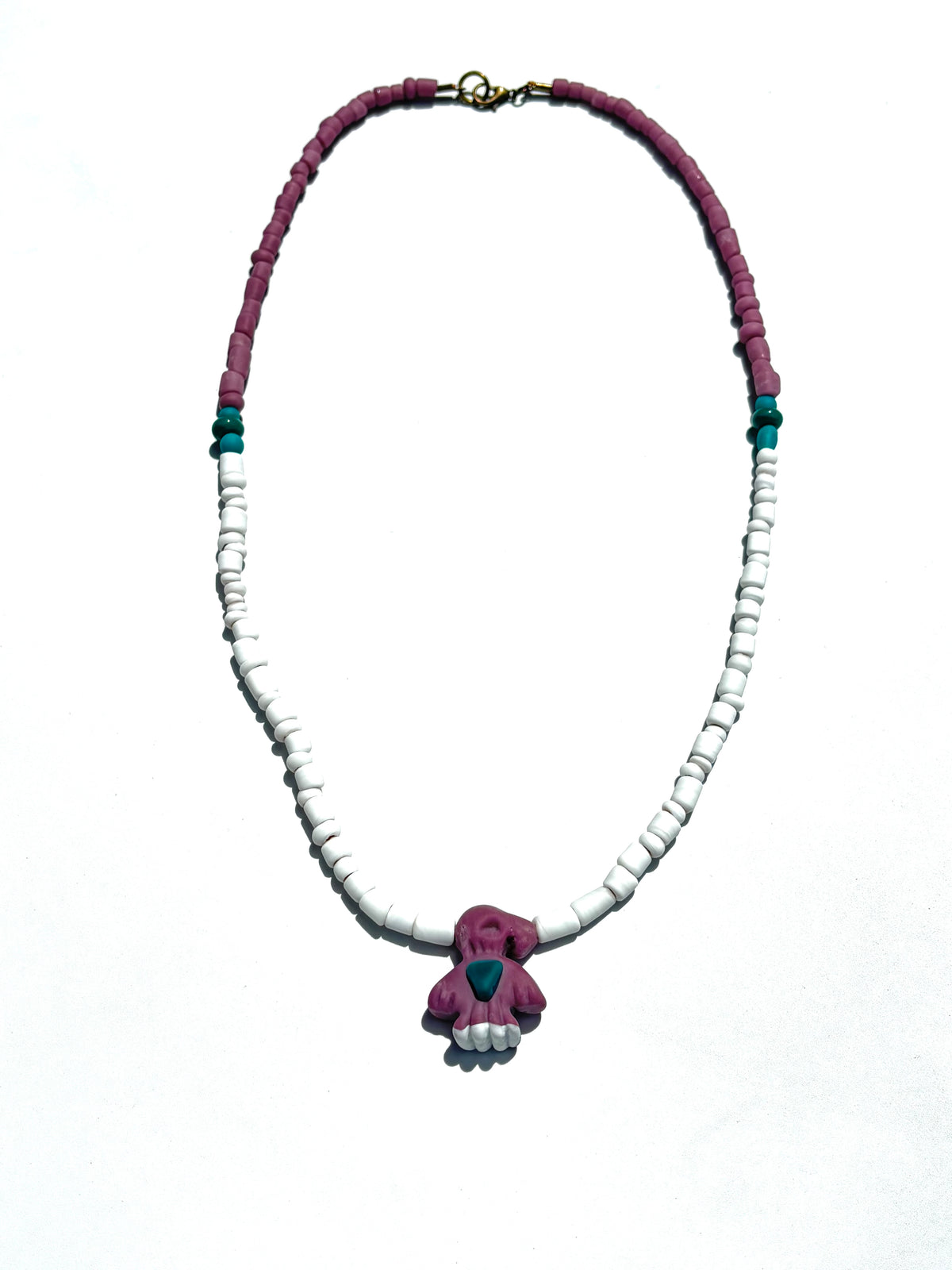 Small Thunderbird fully beaded necklace
