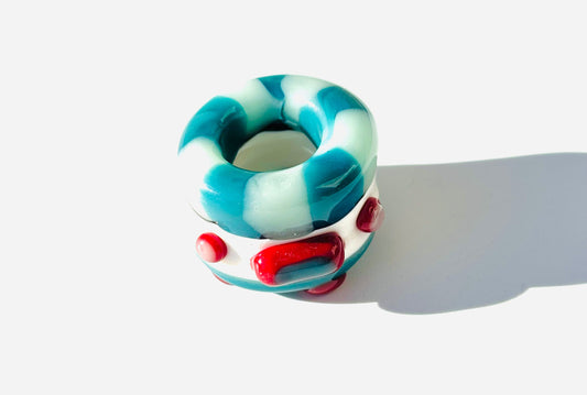 Hopi mask bandana slide