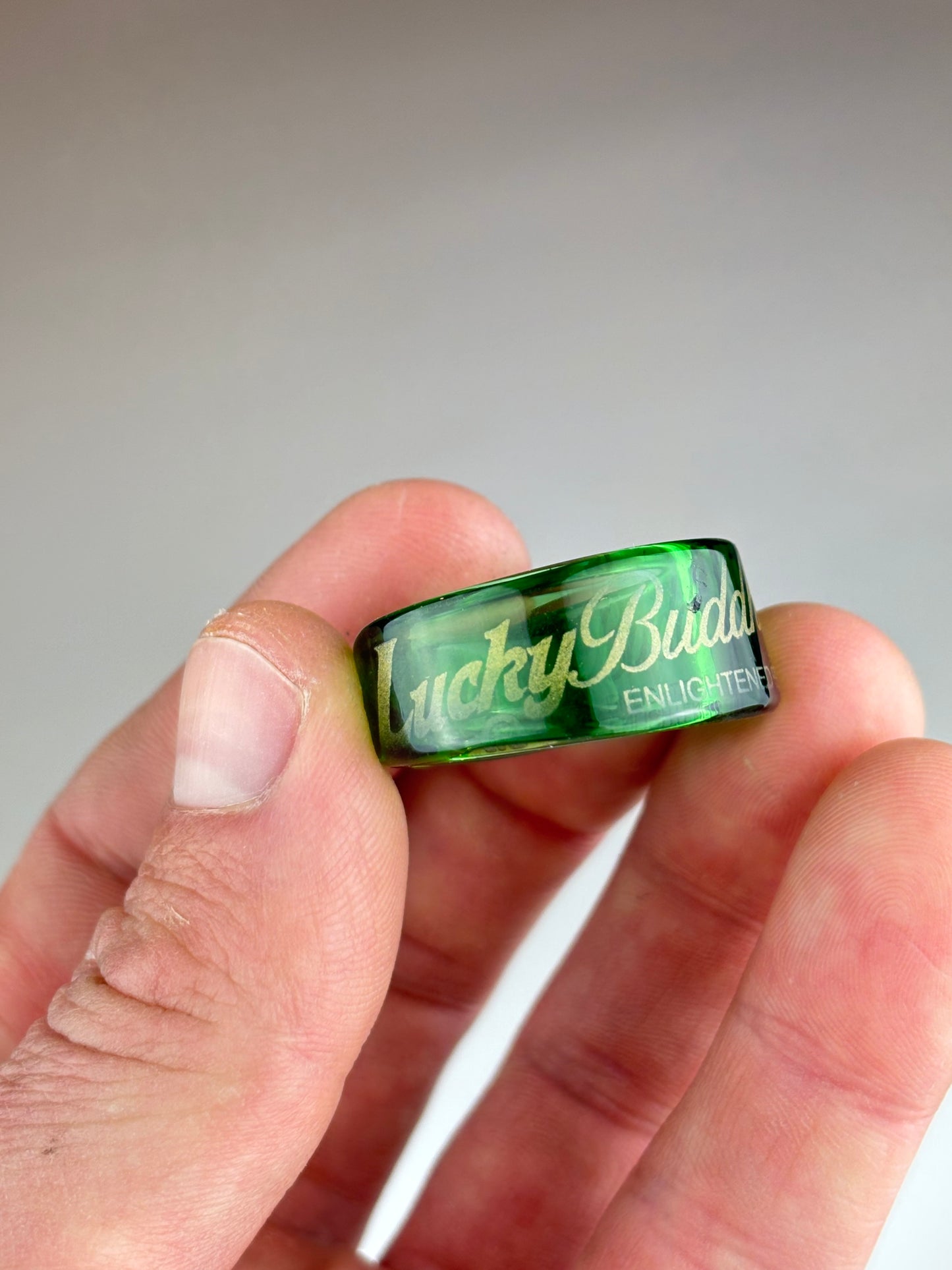 Revived Lucky Buddha  main label simple ring