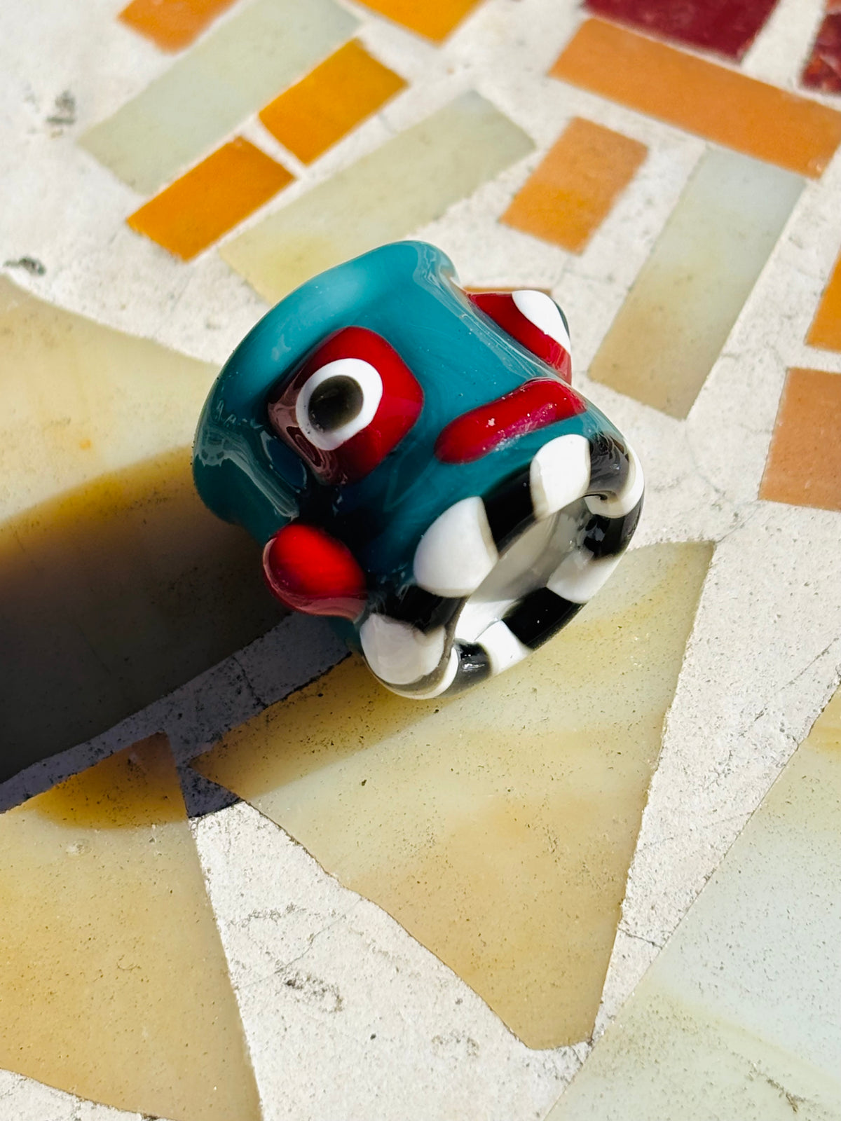 Hopi mask bandana slide