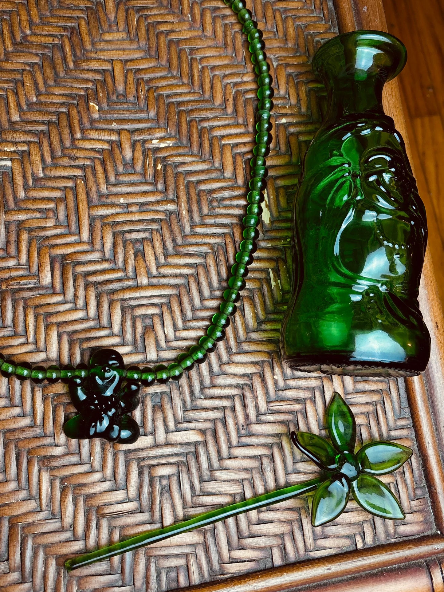 Revived flower and vase set