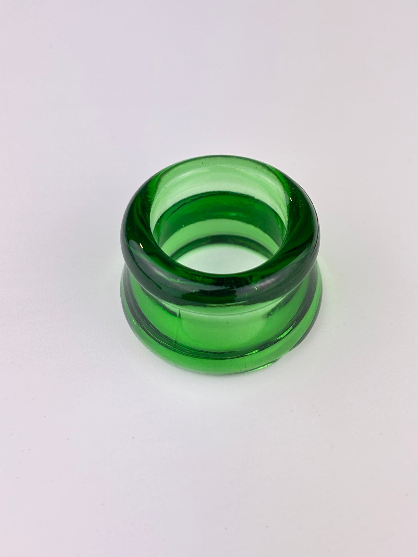 Revived Lucky Buddha bottle top ring
